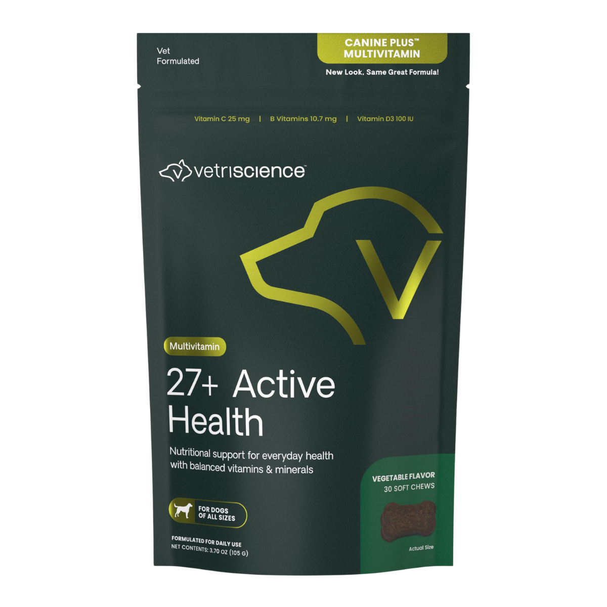 VetriScience-狗用多種維生素咀嚼肉粒 30粒