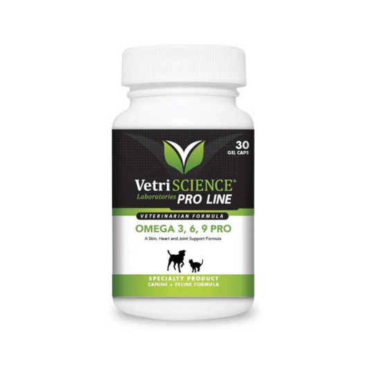 VetriScience-Omega 369 貓狗用魚油丸 30粒(新舊包裝隨機發貨)