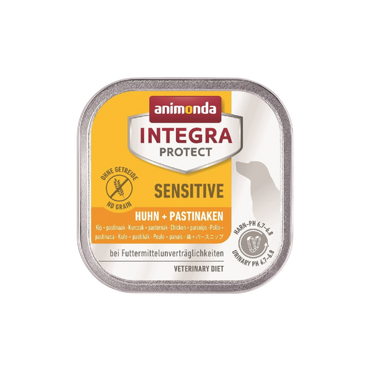 Animonda-INTEGRA PROTECT 成犬敏感濕糧 雞肉+防風草配方處方濕糧 狗糧 150克