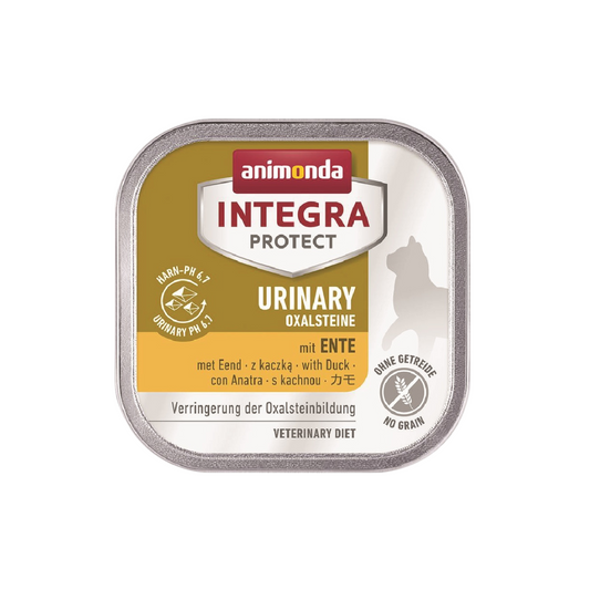 Animonda-INTEGRA PROTECT 成貓泌尿健康 鴨肉配方處方濕糧 貓糧 100克