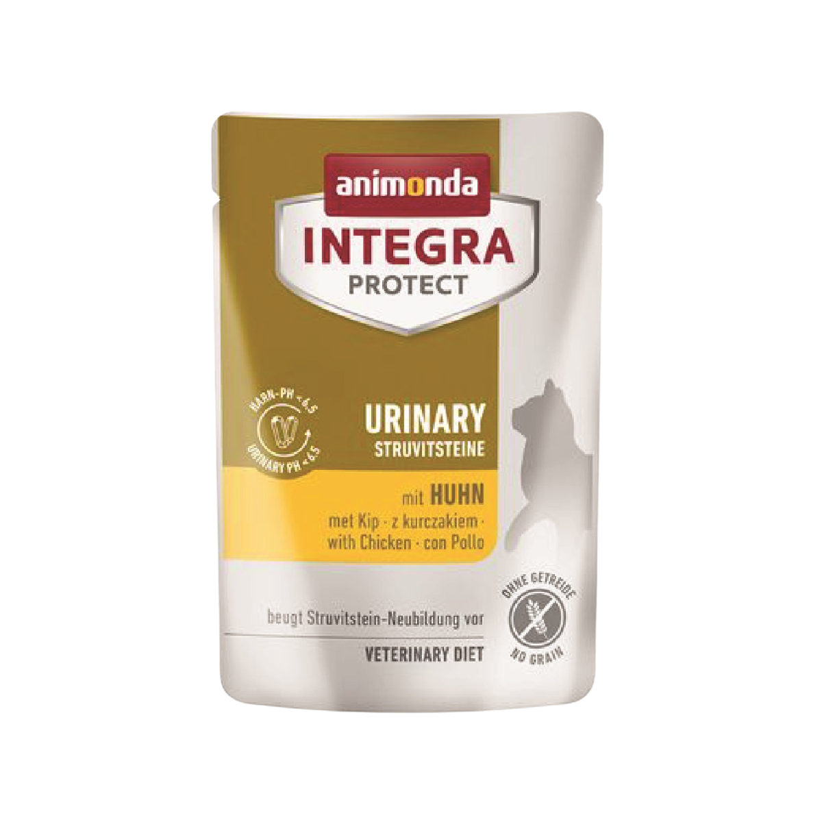 Animonda-INTEGRA PROTECT 成貓尿道磷酸銨鎂結石 雞肉配方處方濕糧 貓糧 85克