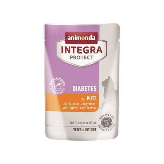 Animonda-INTEGRA PROTECT 成貓糖尿病(血糖管理) 火雞配方處方濕糧 貓糧 85克