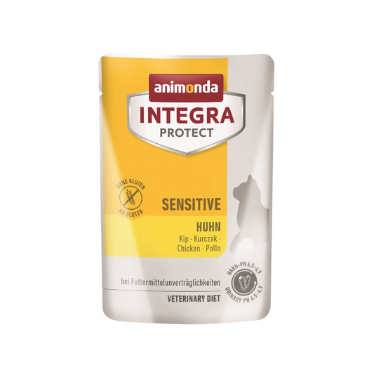 Animonda-INTEGRA PROTECT 成貓敏感配方雞肉處方濕糧 貓糧 85克