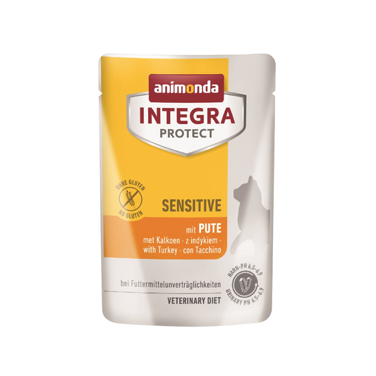 Animonda-INTEGRA PROTECT 成貓敏感配方 火雞處方濕糧 貓糧 85克