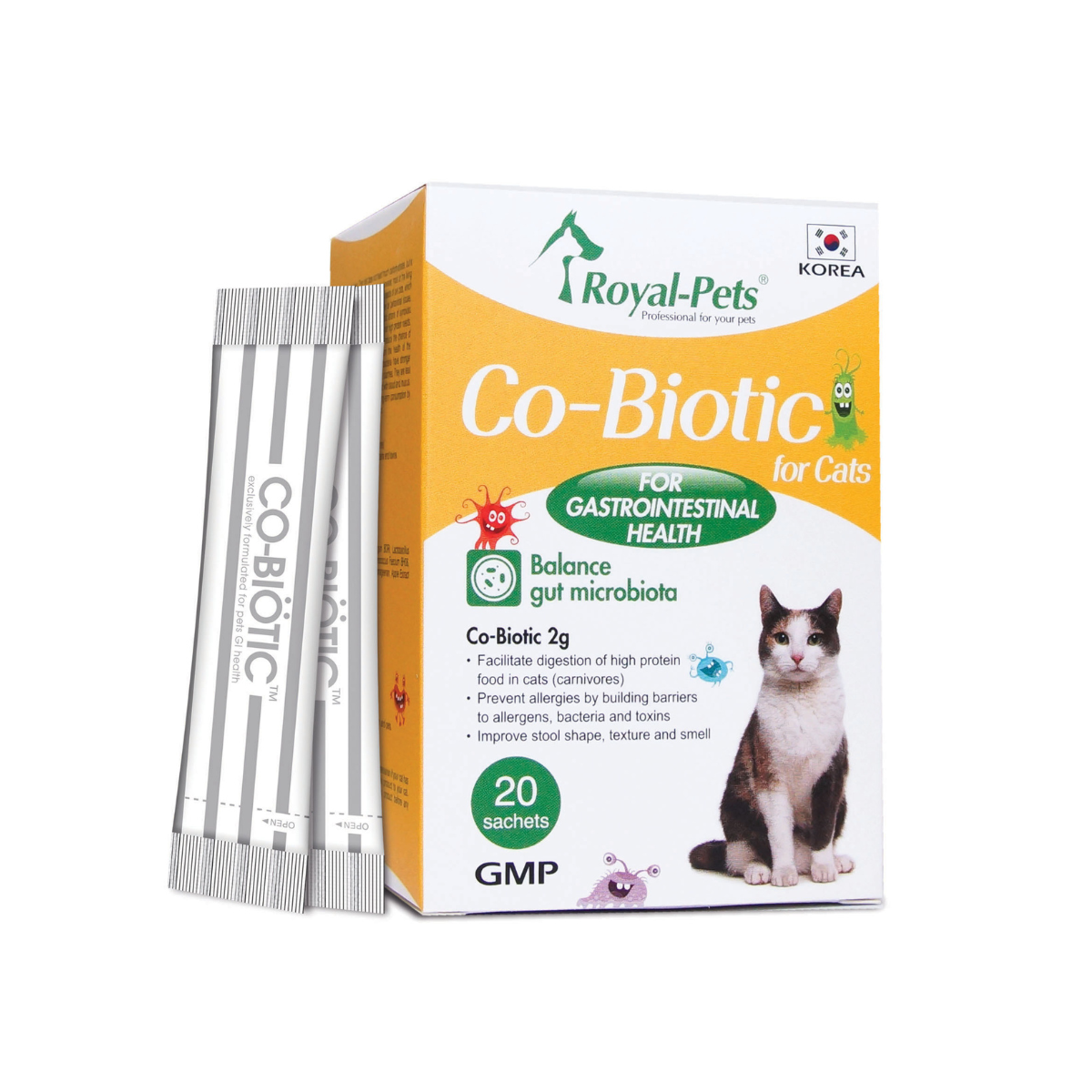 Royal-Pets-貓用腸胃益生素 20小包