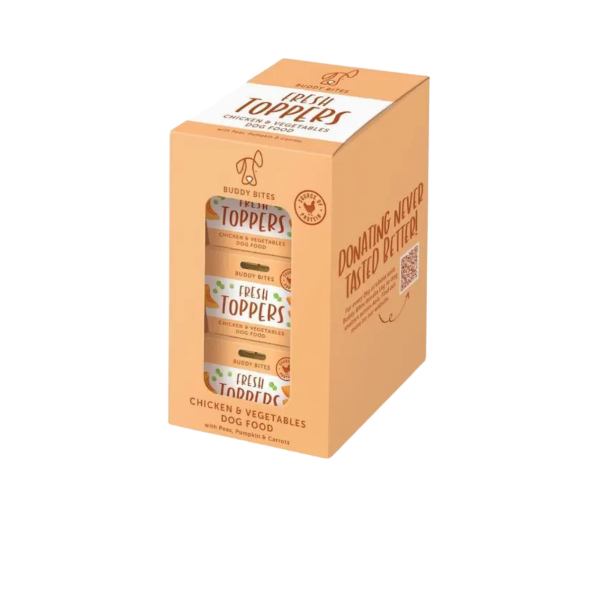 BUDDY BITES-雞肉蔬菜濕伴狗糧