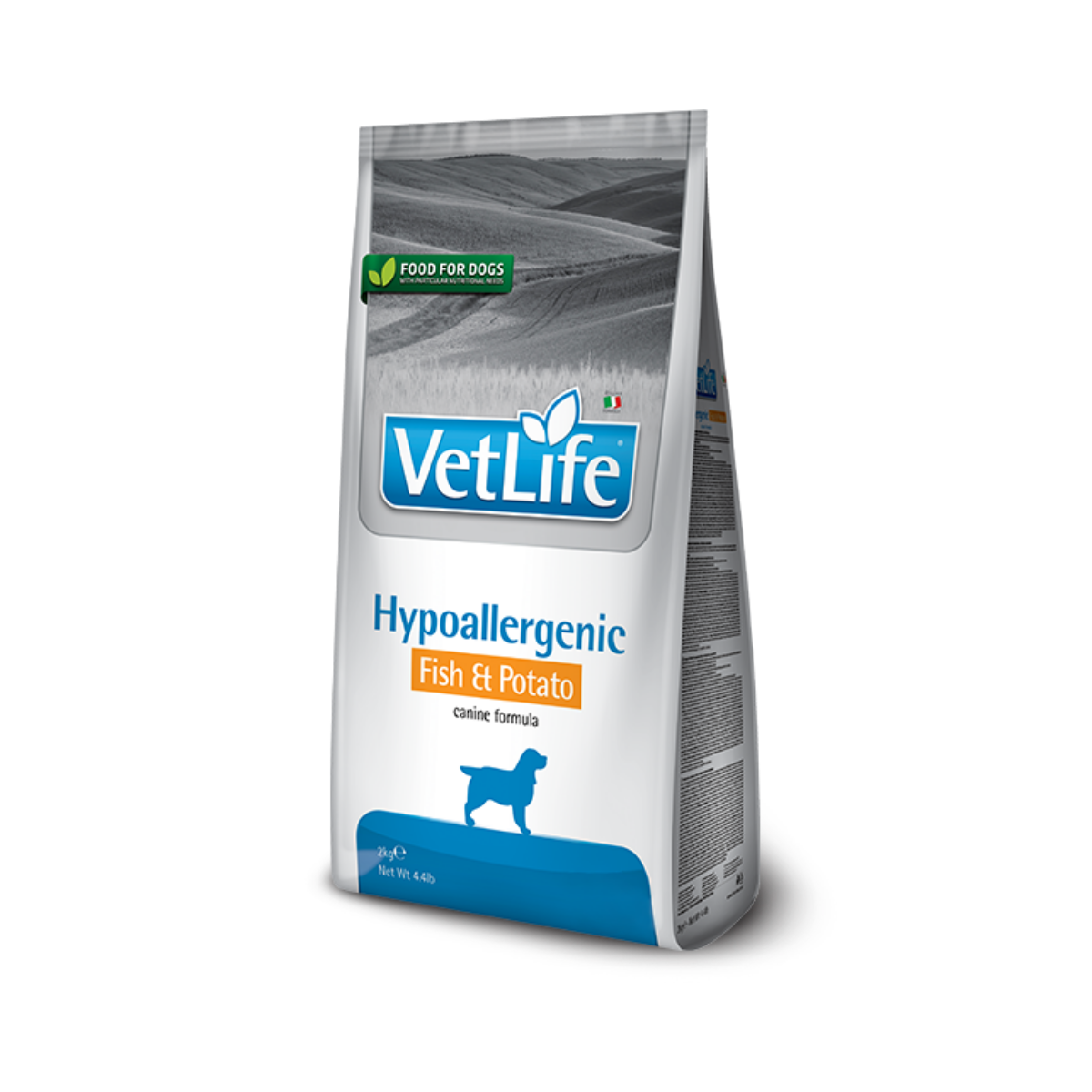 Vet Life-犬用低敏配方處方乾糧 (魚、薯仔))
