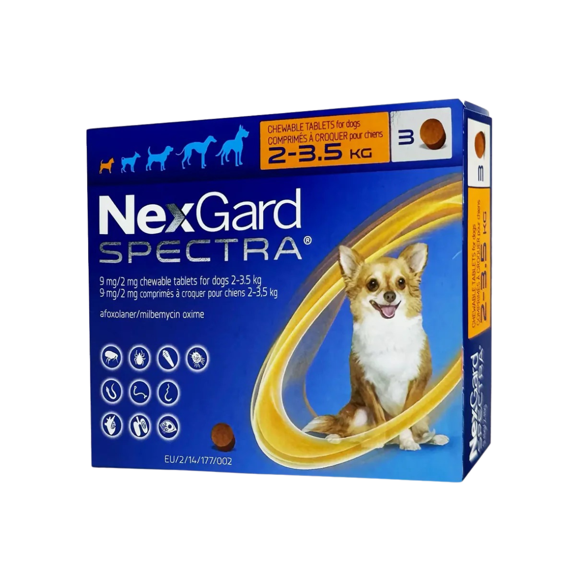 NexGard SPECTRA 驅蟲咀嚼片
