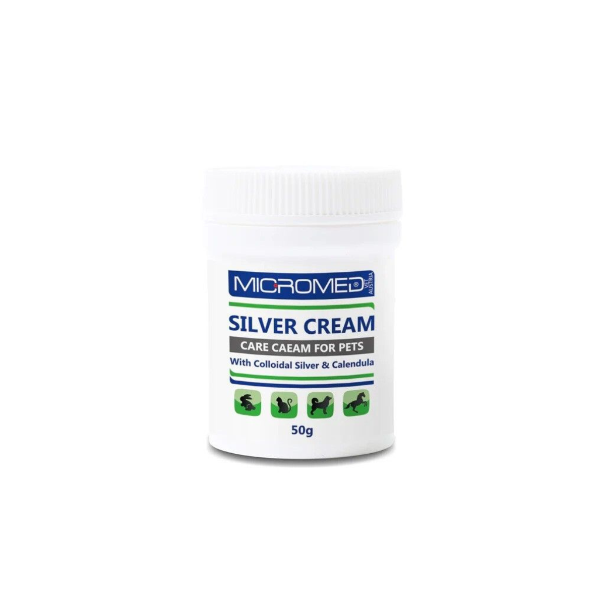 MICROMED VET-貓犬用銀離子Silver Water 消炎呵護軟膏/滋潤護膚霜 50g