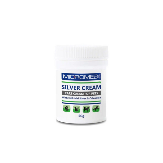 MICROMED VET-貓犬用銀離子Silver Water 消炎呵護軟膏/滋潤護膚霜  50g