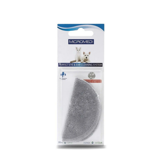 MICROMED VET-貓犬用銀離子抗菌眼睛耳朵清潔布 1個