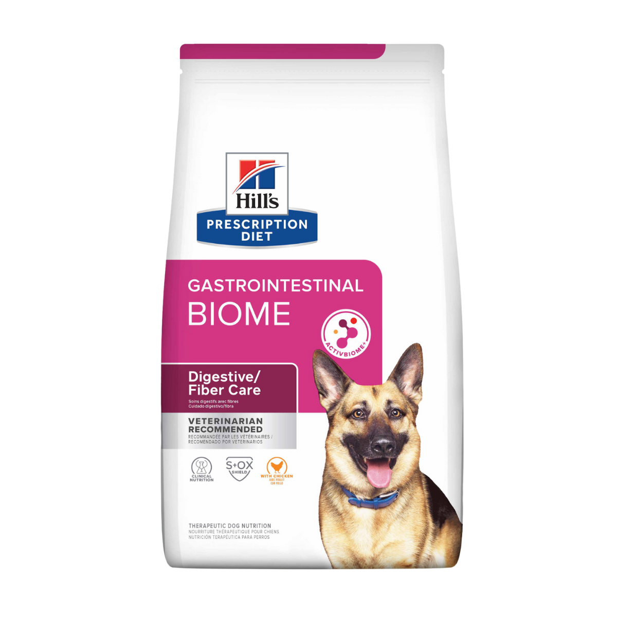 Hill's - 犬用 GI Biome 健康腸菌叢 腸胃管理獸醫處方乾糧16lbs