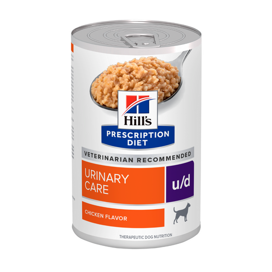 Hill's - 犬用 u/d 泌尿道護理配方獸醫處方罐頭