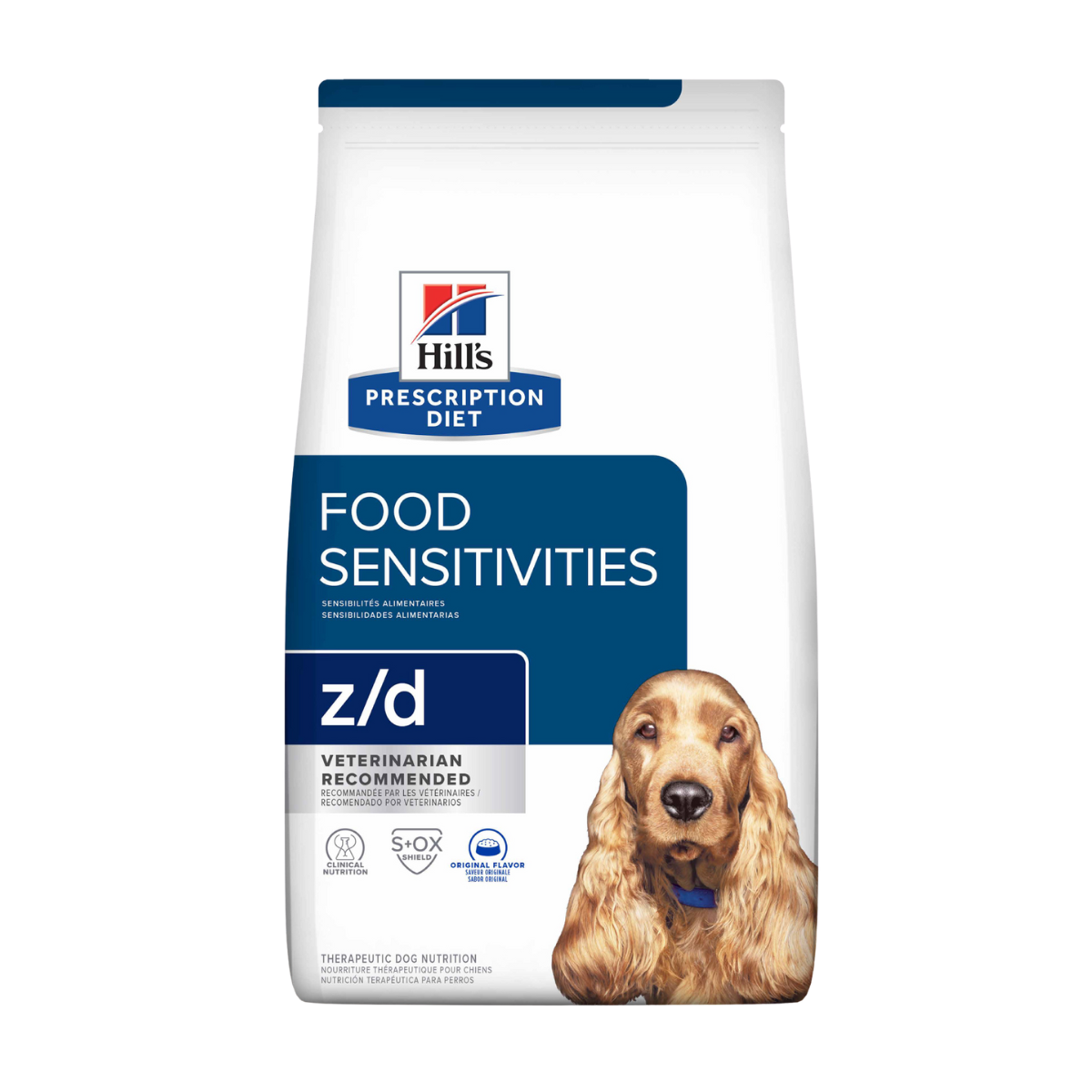 Hill's - 犬用 z/d 皮膚/食物敏感 低過敏原配方獸醫處方乾糧(新舊包裝隨機發貨)