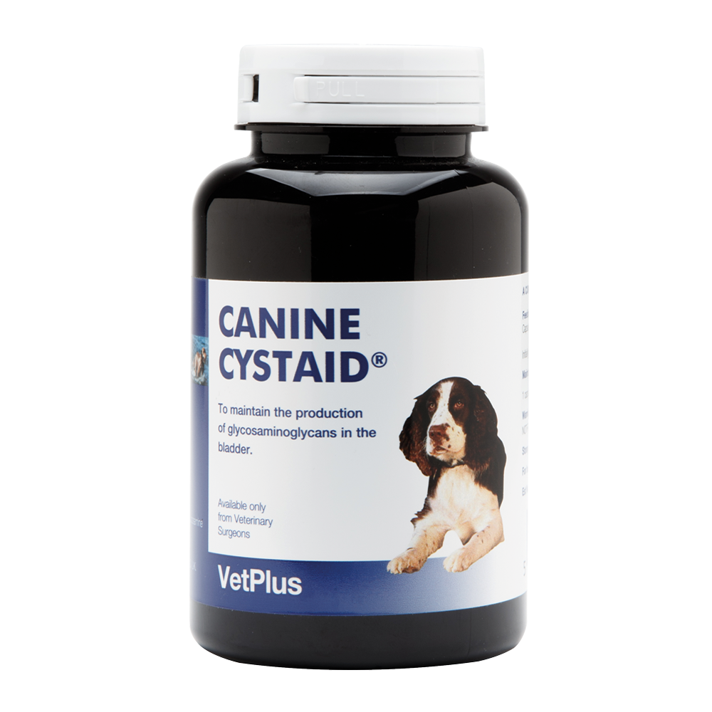 VetPlus Canine Cystaid 犬用膀胱營養膠囊 120粒 官方產品圖片