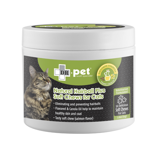 DR. PET-貓用去毛球天然肉粒50粒