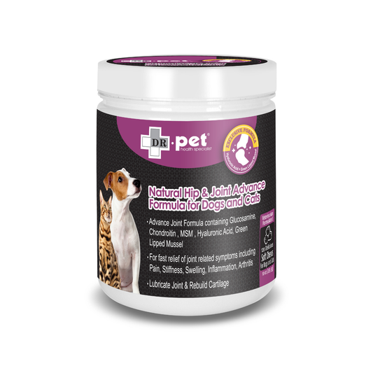 DR. PET-貓狗用維骨素強化關節天然肉粒120粒