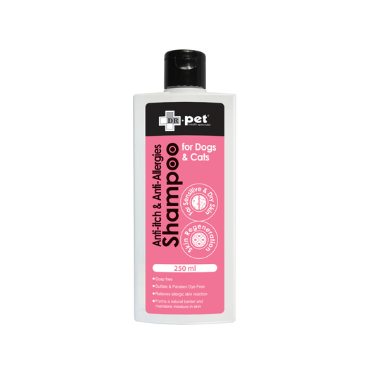 DR. PET-貓狗用保濕止癢防敏感潔毛液250ml