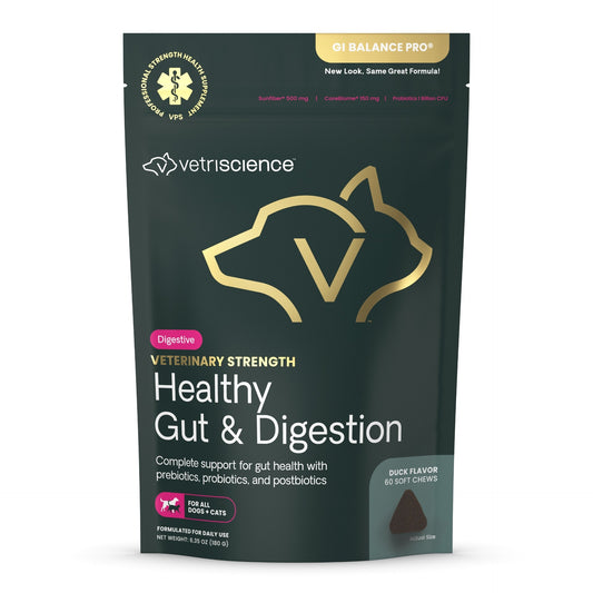 VetriScience-GI Balance PRO 貓狗腸道健康咀嚼肉粒 60粒 - 新包裝無框原圖