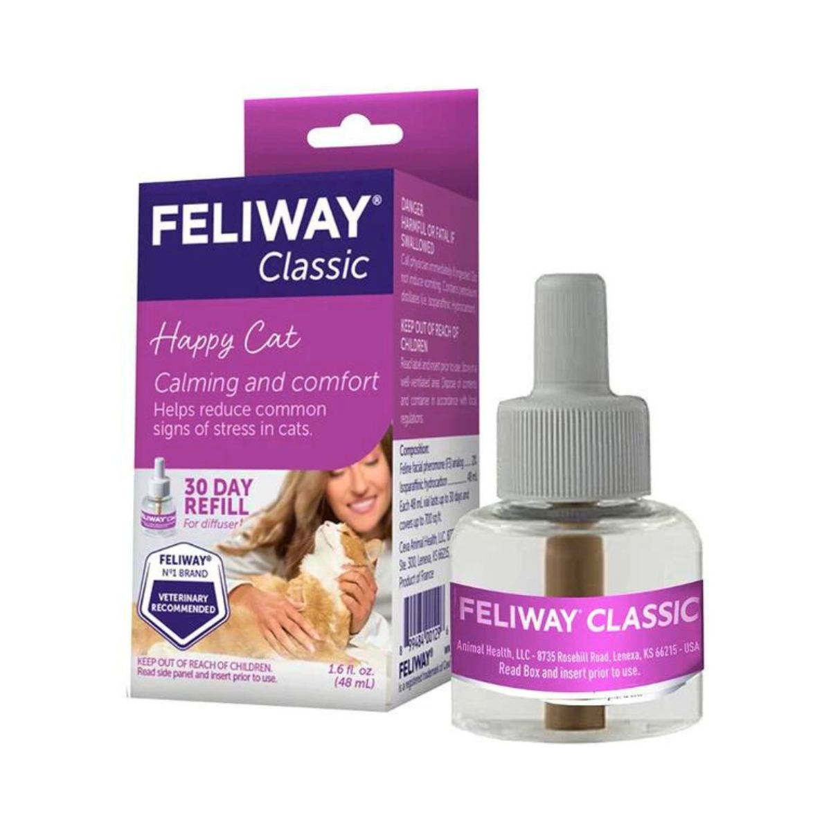 Feliway-貓用費洛蒙情緒安定香薰 (補充裝) 48ml