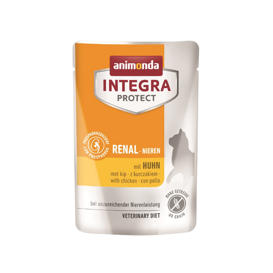 Animonda-INTEGRA PROTECT 成貓腎臟 雞肉配方處方濕糧 貓糧 85克