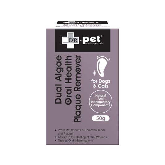 DR. PET-貓狗用雙藻類抗炎牙石粉50g