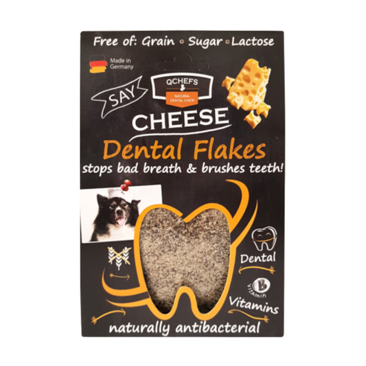 QCHEFS - 犬用 蕎麥芝士潔齒粉90g(此日期前最佳：2028.4.30)