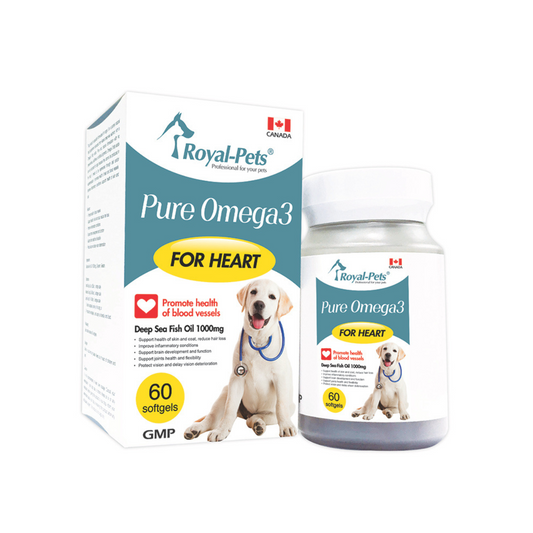 Royal-Pets-犬用純正魚油丸 60粒軟膠囊