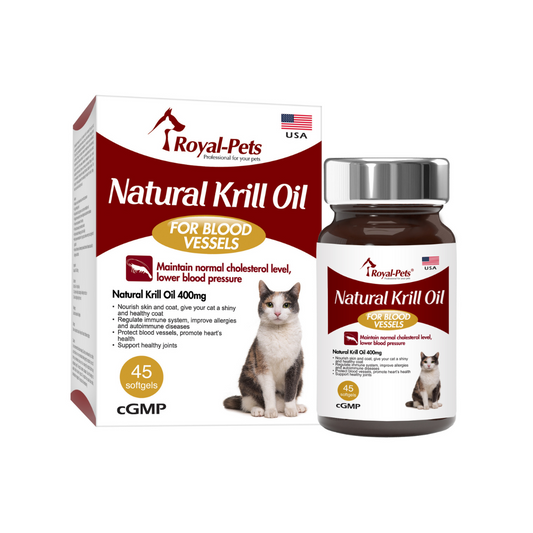Royal-Pets-貓用天然磷蝦油丸 45粒軟膠囊