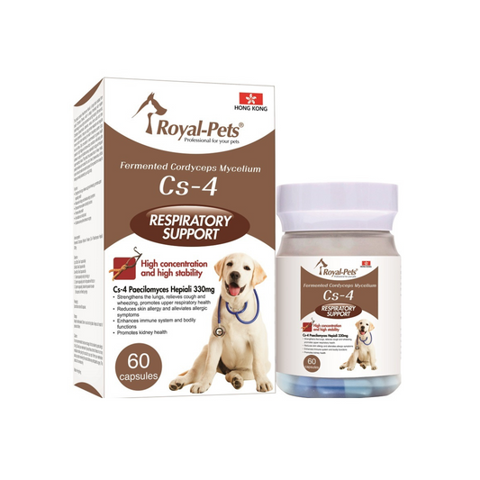 Royal-Pets-犬用Cs‐4發酵蟲草菌絲體 60粒膠囊