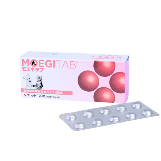 共立製藥 - 貝節益 (錠) MOEGITAB 犬貓關節/皮膚/心血管保健錠 100粒
