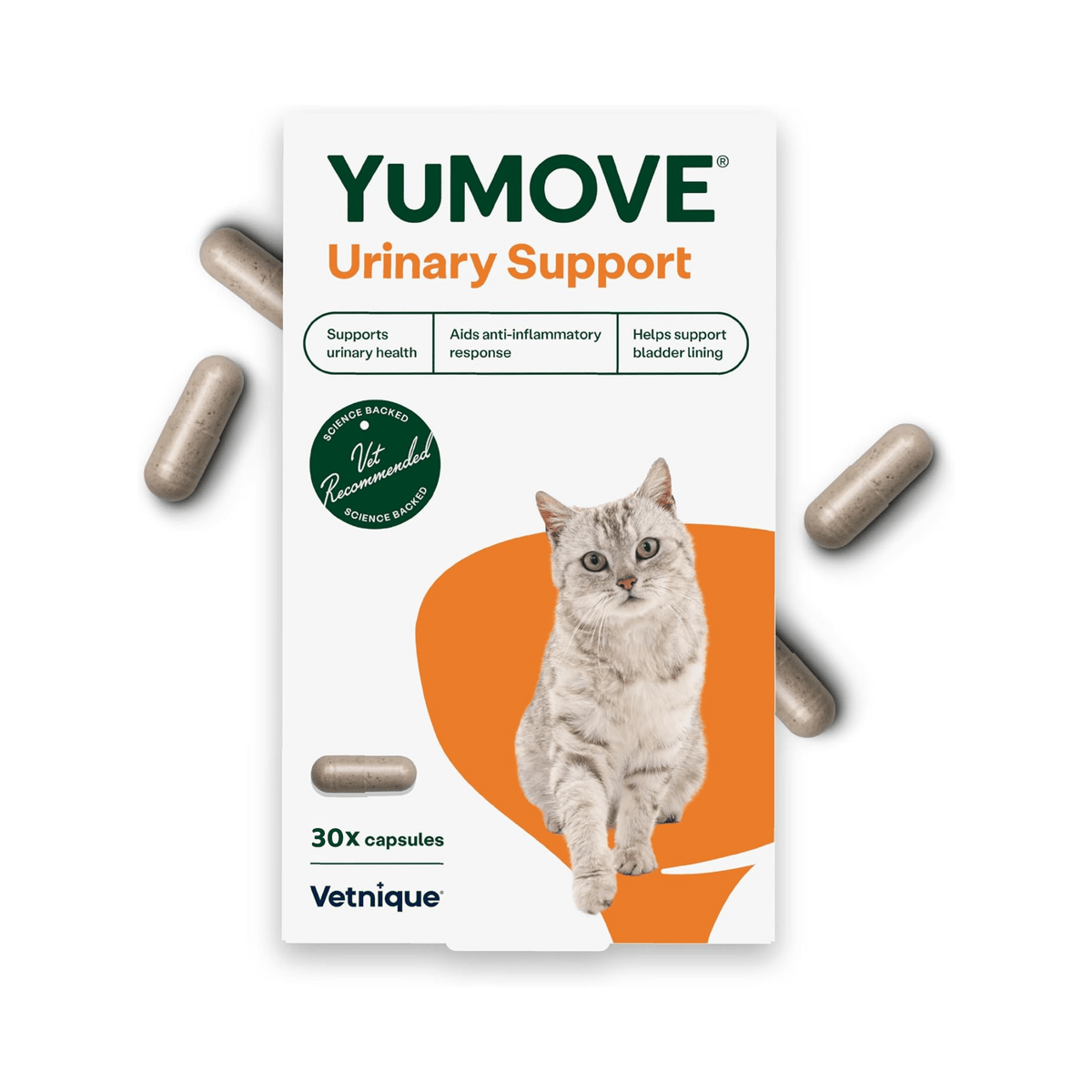 YuMOVE Urinary Support for Cats, 30 capsules 新包裝