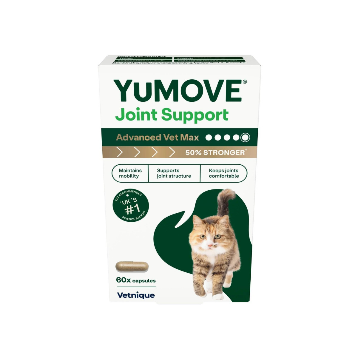 YuMove-Advance 360 Max 貓用關節保健品 升級版60粒(新舊包裝隨機發貨)
