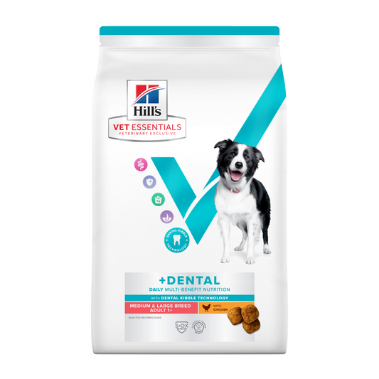 Hill's-獸醫保健食品 成犬 中型 牙齒健康配方【雞肉】2kg