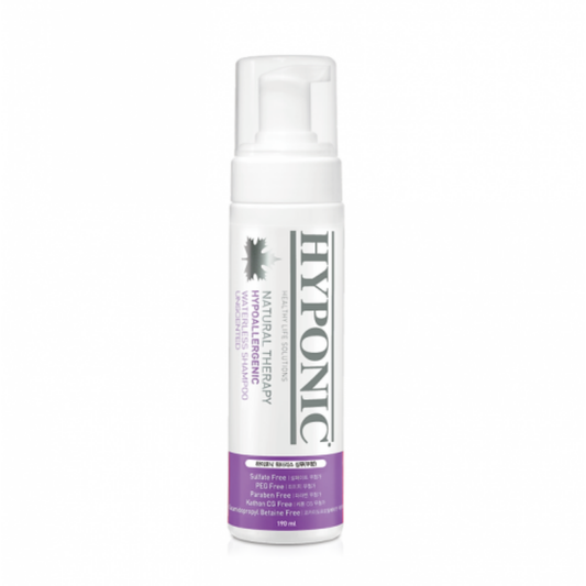 HYPONIC-寵物用極致低敏乾洗泡泡(紫)無味190ml