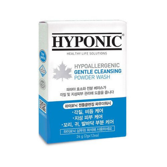 HYPONIC-寵物用極致低敏肌膚調理酵素潔毛粉24g(2gx12)