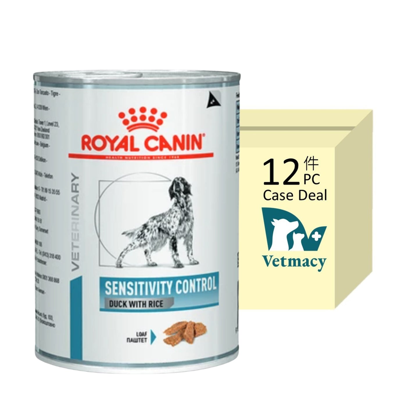 Royal Canin-法國皇家 成犬 過敏控制獸醫處方罐頭【鴨肉】