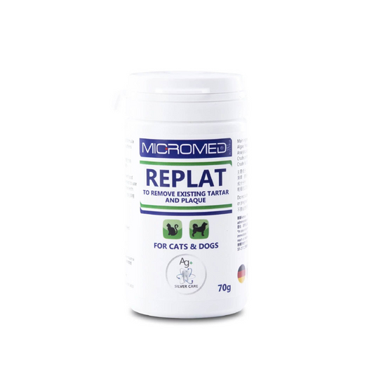 MICROMED VET-貓犬用銀離子Replat消炎抗菌除垢牙石粉 70g