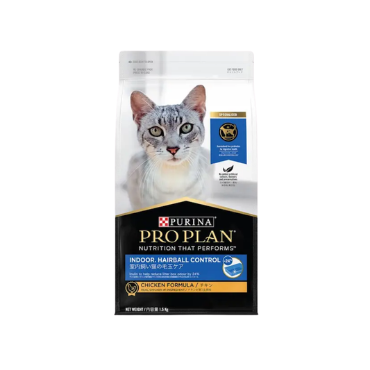 PRO PLAN-Purina 成貓室內去毛球配方1.5kg