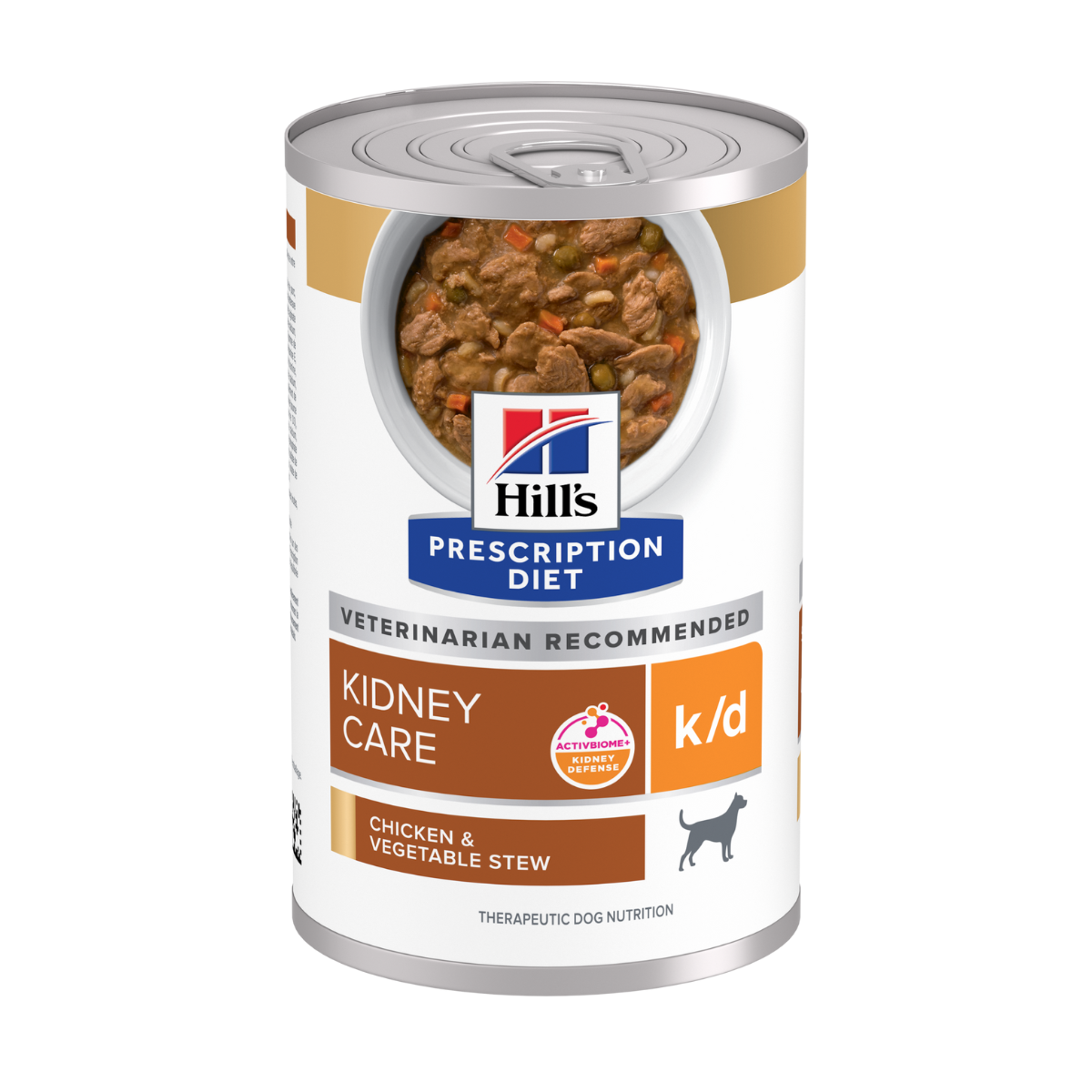 Hill's - 犬用 k/d 腎病護理獸醫處方罐頭【雞肉燉蔬菜味】