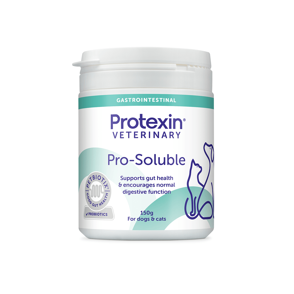 Protexin Pro-Soluble 貓狗用益生菌粉 150g 官方產品圖片