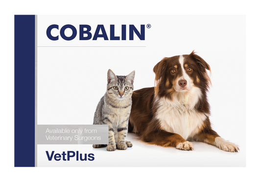 VetPlus Cobalin 貓狗用維他命B12及葉酸膠囊 60粒 官方產品圖片