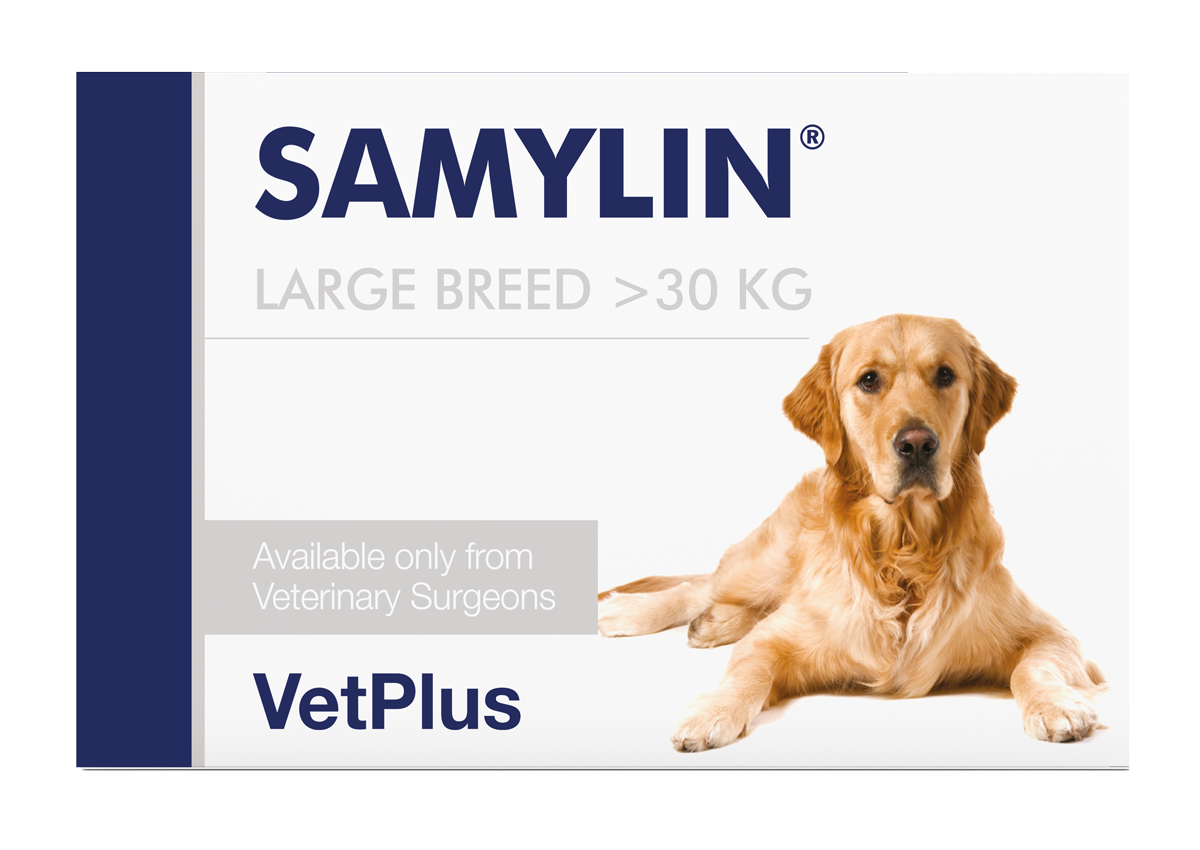 VetPlus Samylin 大型犬用肝臟營養片 30片 官方產品圖片